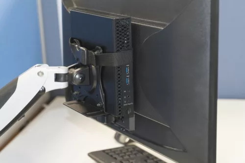 Konzol mini PC-k monitor mögé szereléséhez, VESA 75x75, 100x100, max. terhelés: 5kg