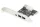 Firewire (400) PCI bővítőkártya (vezérlő), 2x külső, 1x külső (mini) IEEE1394A 6 tűs+mini, alacsony profilú, vt6308p