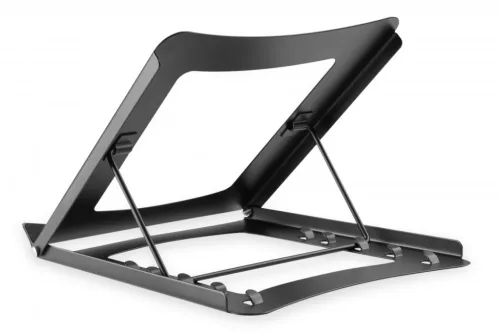 Hordozható laptopállvány 11 és 15 hüvelykes laptopokhoz, 5 szögben állítható, fekete