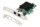 PCI express 2x rj45 gigabites 10/100/1000mbps alacsony profilú vezetékes hálózati kártya