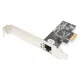 PCI express 1x rj45 2,5 gigabites ethernet vezetékes hálózati kártya 10/100/1000/2500mbps