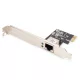 PCI Express vezetékes hálózati kártya gigabites 10/100/1000mbps sebességhez, alacsony profilú