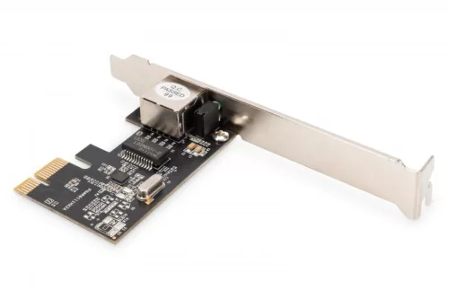 PCI Express vezetékes hálózati kártya gigabites 10/100/1000mbps sebességhez, alacsony profilú