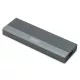 USB 3.1 Type-C ház M.2 NVMe 10 Gbps SSD + SATA 6 Gbps alumínium, szerszámmentes