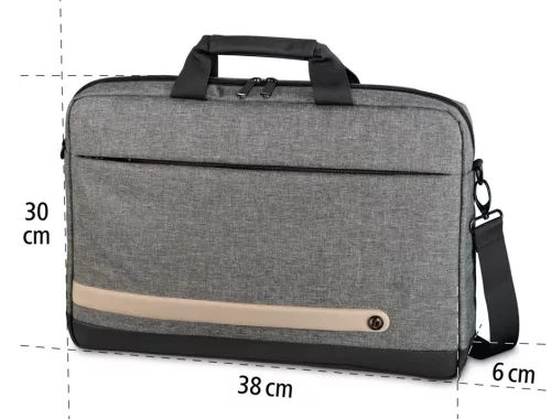 13,3 hüvelykes, terra szürke laptop táska
