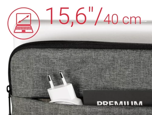 Laptoptáska 15,6" terra szürke
