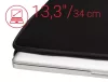 13,3"-os laptop táska, neo fekete