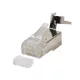 RJ45 dugók Cat6, 6a, 7 árnyékolt, 50 db-os csomag.