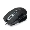 USB gamer egér, 2400 dpi, fekete