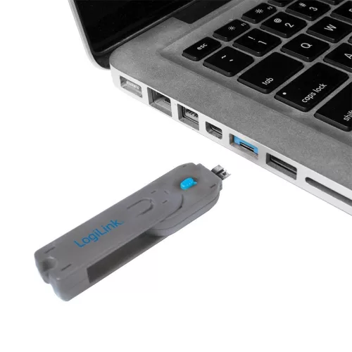 8 db USB portzár kulccsal