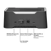 USB-C dokkolóállomás 2,5/3,5 hüvelykes HDD/SSD meghajtókhoz