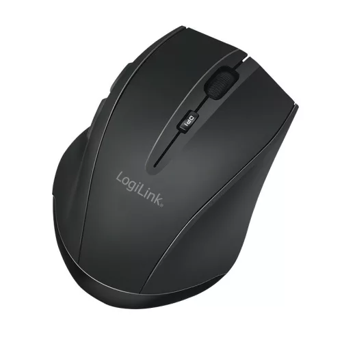 Vezeték nélküli BT 5.0 egér, ergonomikus, fekete
