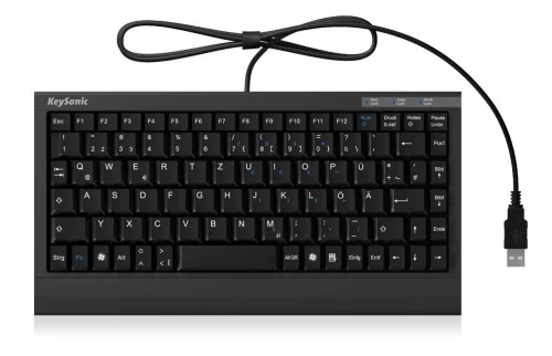 Billentyűzet ack-595c+ (us) ps/2+usb, amerikai kiosztású