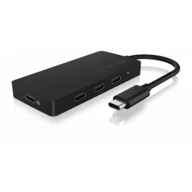   ib-hub1429-cpd elosztó 4x C típusú USB elosztó, 3x C típusú, 1x C típusú PD, akár 100 watt