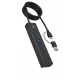 ib-hub1737-c3 hub 7 portos USB 3.2 gen 1 hub, 3x USB Type-C, 4x USB Type-A