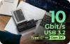 Dokkolóállomás IB-180MS-C31 SSD dokkoló 1x 2.5"/3.5" és 1x m.2 pcie nvmena USB 3.2 gen 2 10 Gbit/s