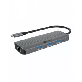 Dokkolóállomás ib-dk4034a-cpd 6in1, hdmi, usb, PD, lan