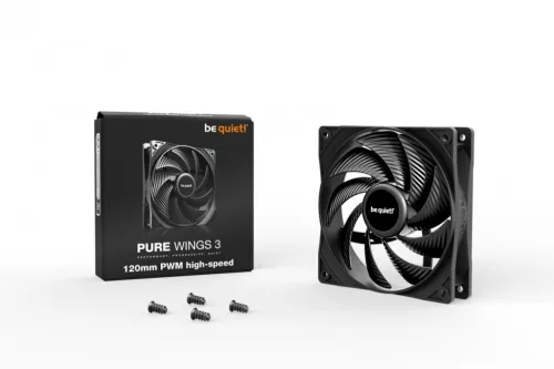 Pure Wings 3 120 mm-es PWM nagysebességű ventilátor