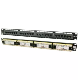 Patchpanel cat6 24 portos