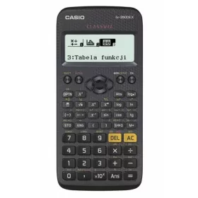   Casio fx-350cex tudományos számológép, 379 funkció, 77x166 mm, fekete
