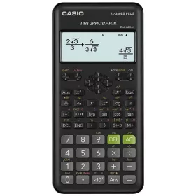   Calculator științific Casio fx-350esplus-2 negru, afișaj cu 12 cifre