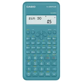   Calculator științific Casio fx-220plus-2 albastru, afișaj cu 12 cifre