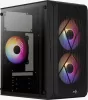 Aerocool gs cs-107-a-bk-v2 frgb ház