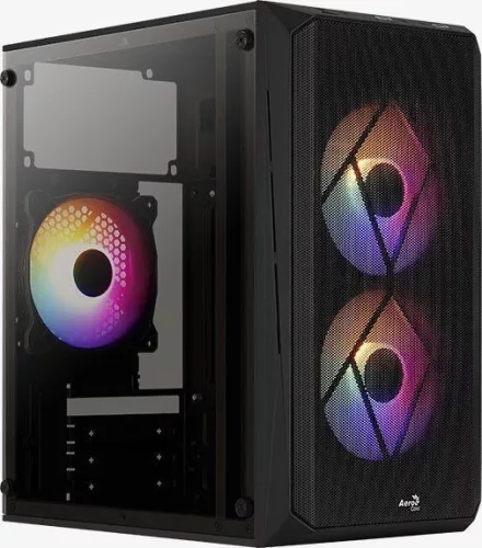Aerocool gs cs-107-a-bk-v2 frgb ház