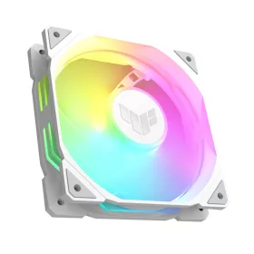 Asus TUF TF120 ARGB játékventilátor, fordított fehér