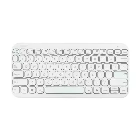 Marshmallow kw100 bt5.0le/irizáló fehér billentyűzet