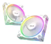 Asus Prime MR120 ventilátor ARGB fordított fehér