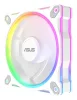 Asus Prime MR120 ventilátor ARGB fordított fehér