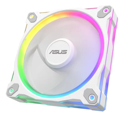 Asus Prime MR120 ventilátor ARGB fordított fehér
