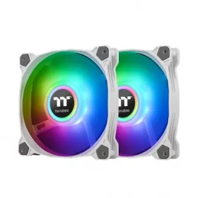   Ventilátor - Pure Duo 12 ARGB Sync radiátorventilátor, 2 db-os csomag, fehér
