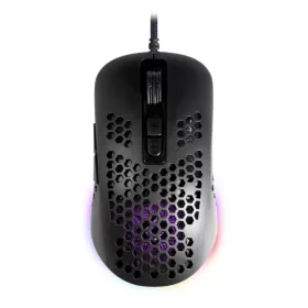 Vezetékes gamer egér, Shepard GM-620L, 12800 dpi, 7p RGB