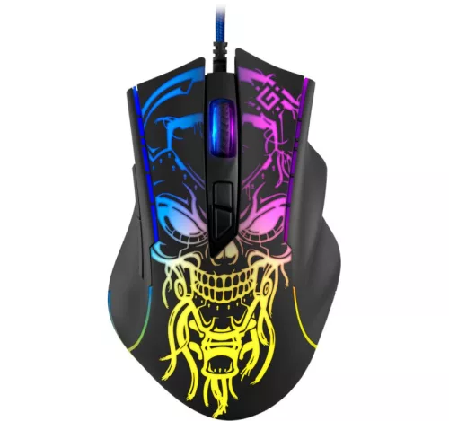 Defender vezetékes gamer egér Bulletstorm GM-928 optika 7200 dpi 7p 52928