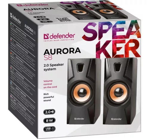 Aurora s8 2.0 vezetékes hangszórók