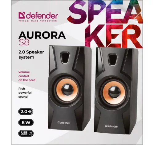 Aurora s8 2.0 vezetékes hangszórók