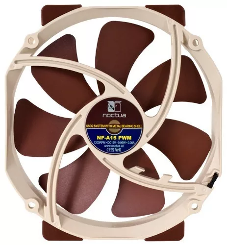 Noctua 150 mm-es ventilátor (120 mm-es rögzítés) SS02, PWM