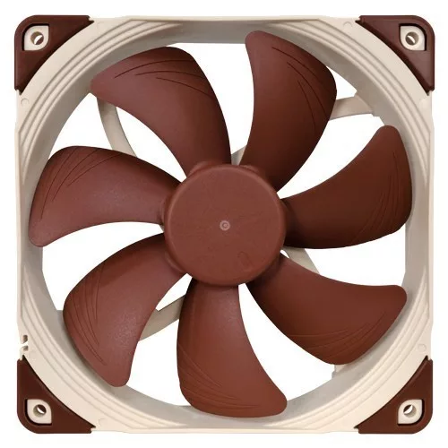 Noctua 140 mm-es NF-A14 PWM SSO2 ventilátor, AAO kerettel