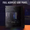 Aerocool pgs split a aeropgssplit-a-bkrgb ház (atx, micro atx, mini itx; fekete)