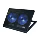 Vakoss lf-2463uk notebook hűtőpad (17.x hüvelyk; 2 ventilátor; hub)