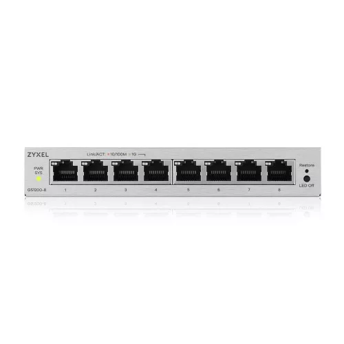 8xge kapcsoló gs1200-8v3-eu0101f