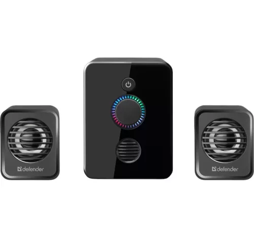 Számítógép hangszórók v12 2.1 11w USB LED háttérvilágítással