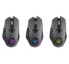 Glory GM-514 7p RGB vezeték nélküli gamer egér 1200/2400/3200 dpi fekete