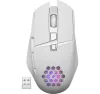 Glory GM-514 RGB 7P vezeték nélküli gamer egér 1200/2400/3200 dpi fehér