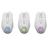 Glory GM-514 RGB 7P vezeték nélküli gamer egér 1200/2400/3200 dpi fehér
