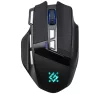 Knight GM-885 vezeték nélküli gamer egér, 3200 dpi, 8p, fekete