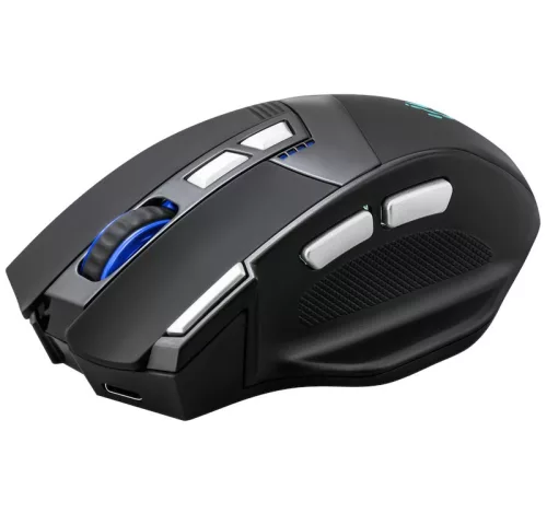 Knight GM-885 vezeték nélküli gamer egér, 3200 dpi, 8p, fekete