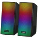 Spitfire 2.0 6 W-os LED-es USB-s számítógépes hangszórók